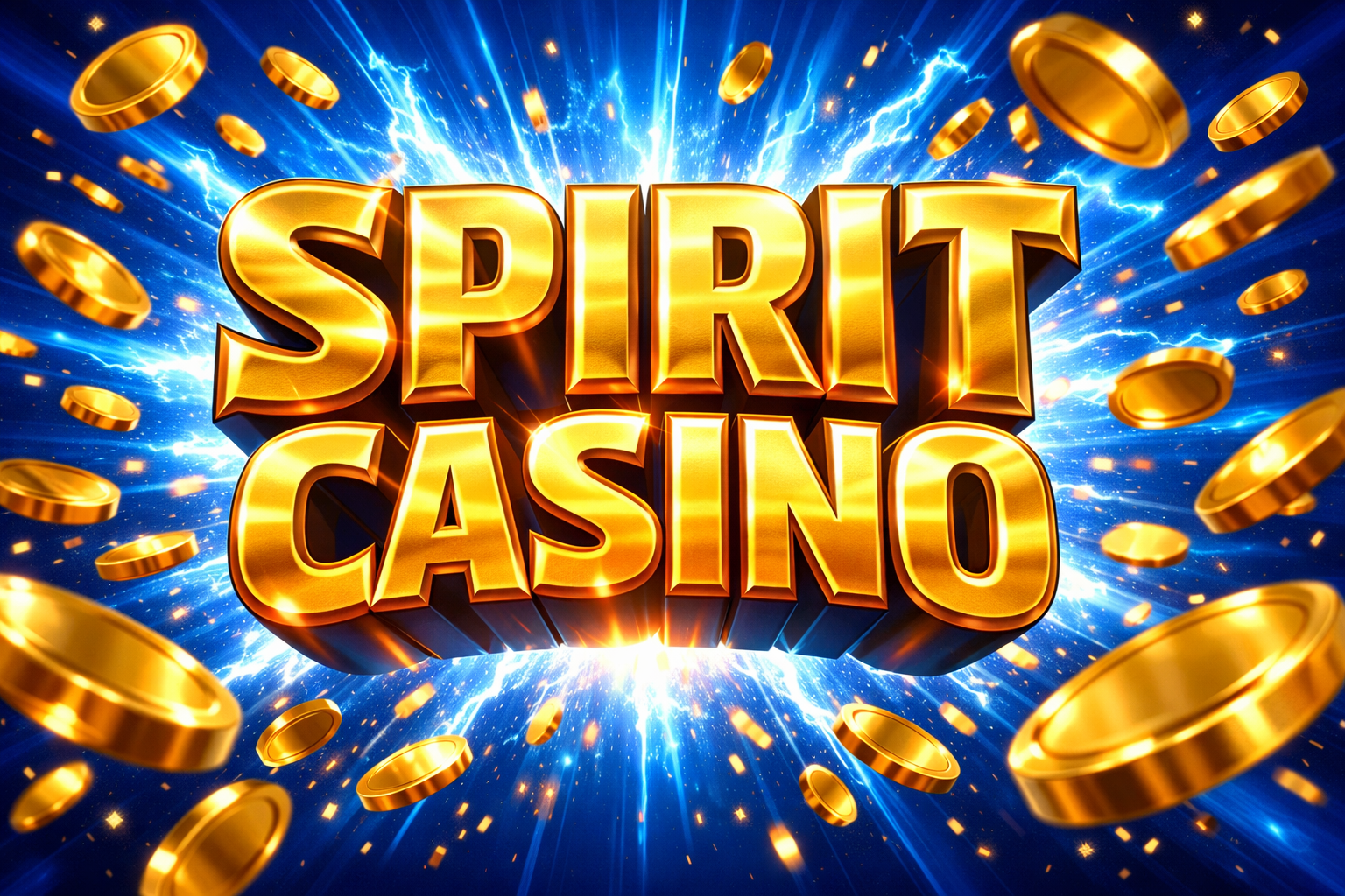 Spirit Casino Logo and Interface